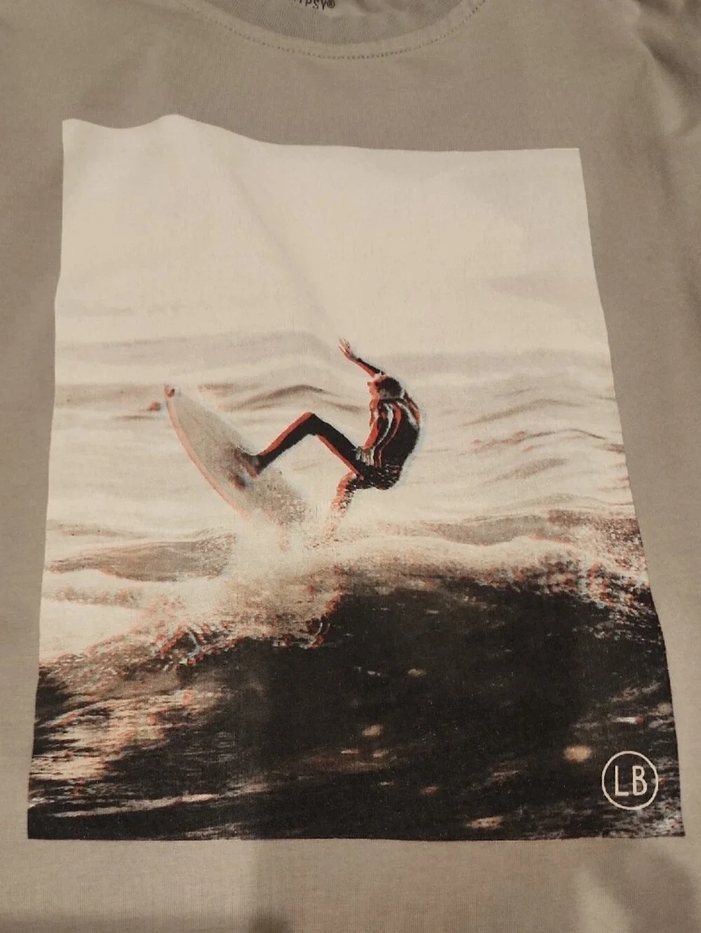 Little Bipsy Boys Surf Graphic Tee Set - Gray, White, Black